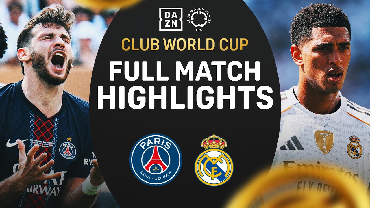 ملخص مباراة ريال مدريد وباريس سان جرمان 4-0 كأس العالم للأندية